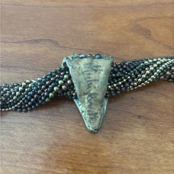 Statement Micki Ravitz Necklace with Intricate Design - Picture 2 of 3